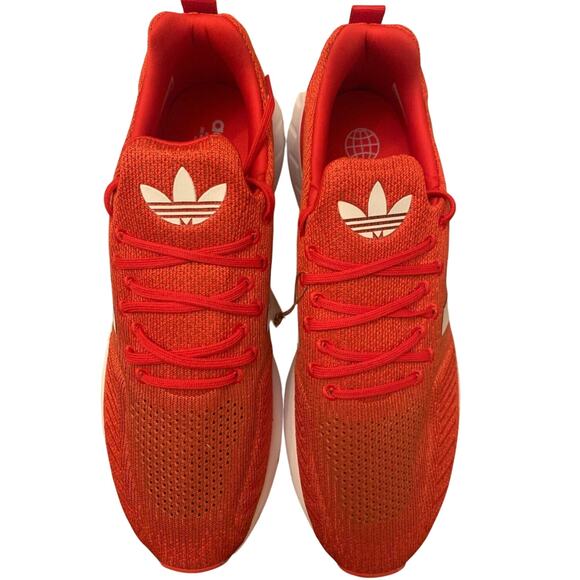 Adidas Swift Run 22 Vivid Red Footwear White Men\'s Size 11 Style#GZ3497 main image 4